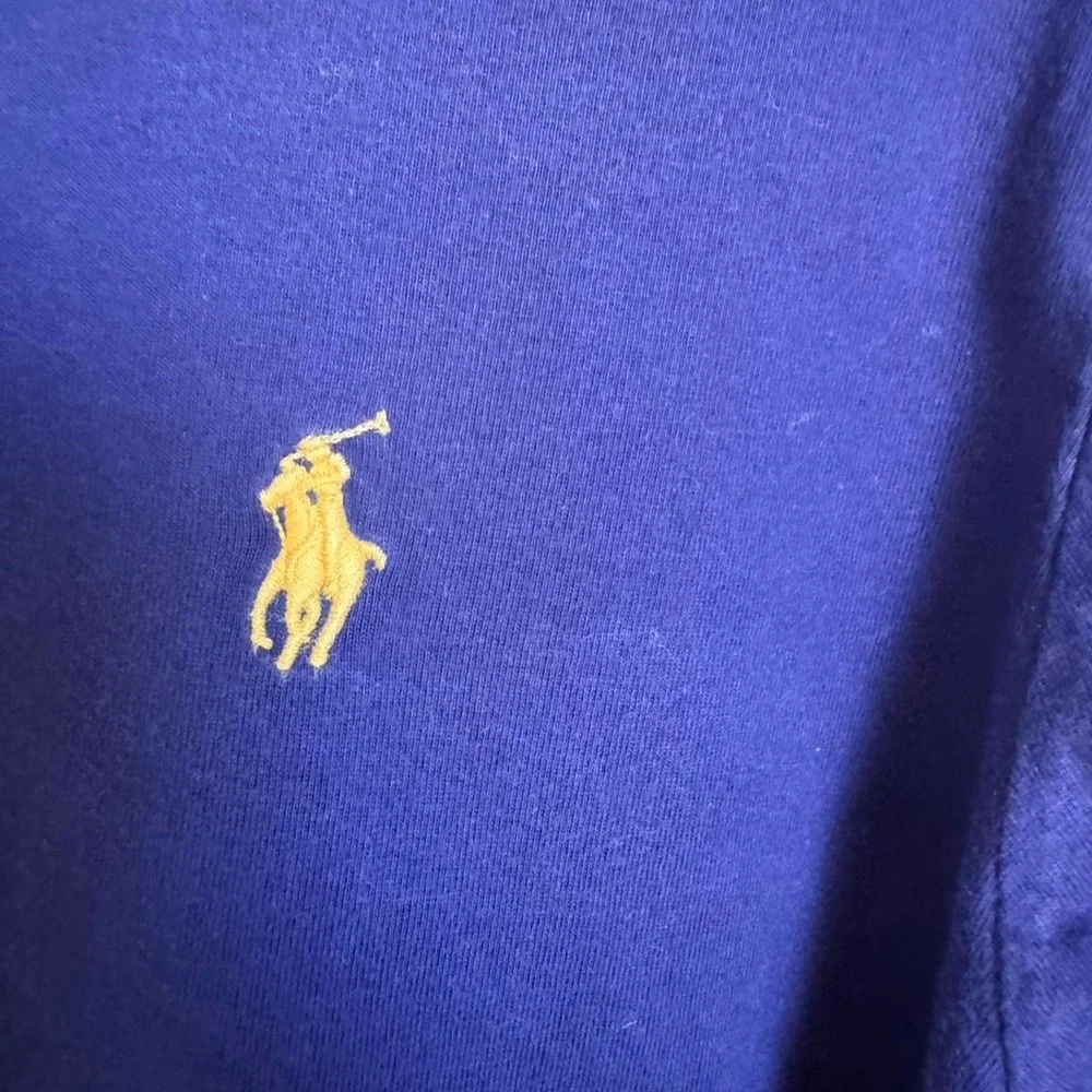 Classic Polo Ralph Lauren long-sleeve hooded t-shirt- Size M